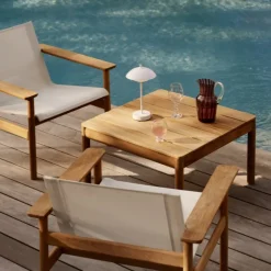 Fritz Hansen Musling Portable Hvid