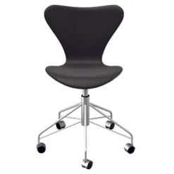 Fritz Hansen Serie 7 Drejestol Fuldpolstret Læder