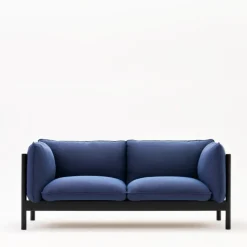 Hay Arbour 2-Pers. Sofa Sortlakeret & Steelcut Trio 796