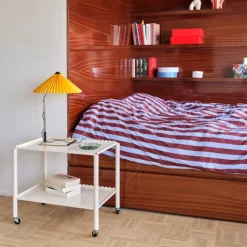 Hay Arcs Trolley Low Eggshell