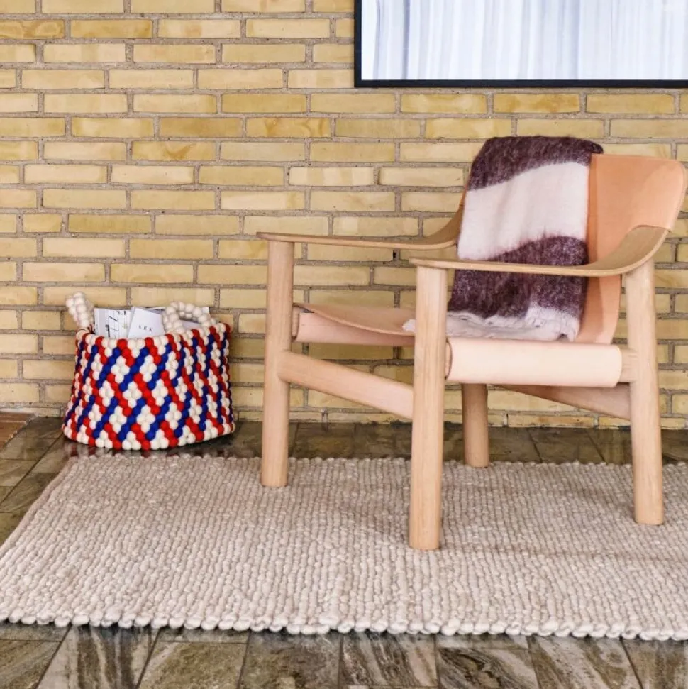 Hay Bernard Loungestol Lakeret Eg & Naturlæder