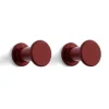 HAY Bolt Hook-Set of 2 Red