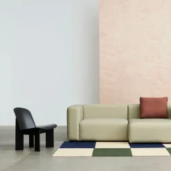 Hay Chisel Loungestol Sortlakeret Eg