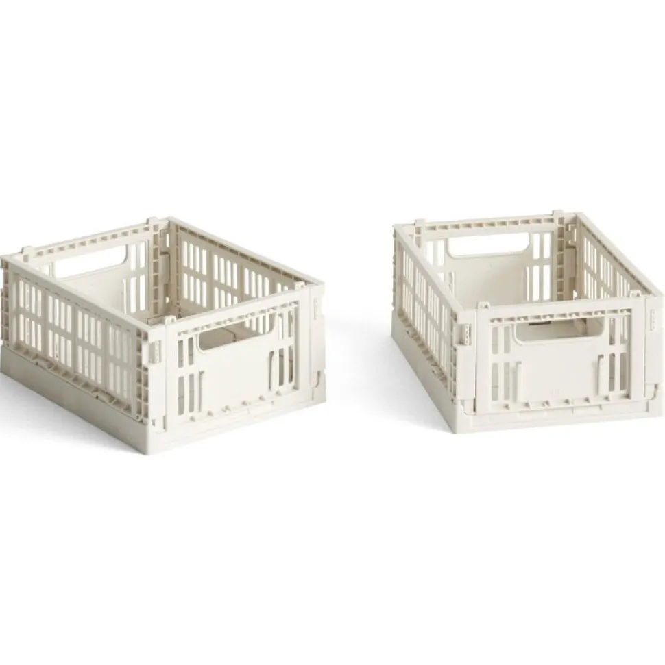 HAY Colour Crate Mini Set of 2 Off White