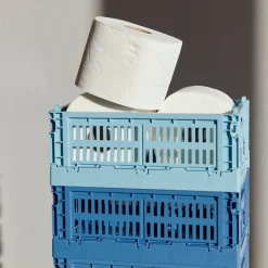 HAY Colour Crate Small Electric Blue