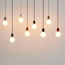 HAY Common Pendant Cord Set Soft Clay White