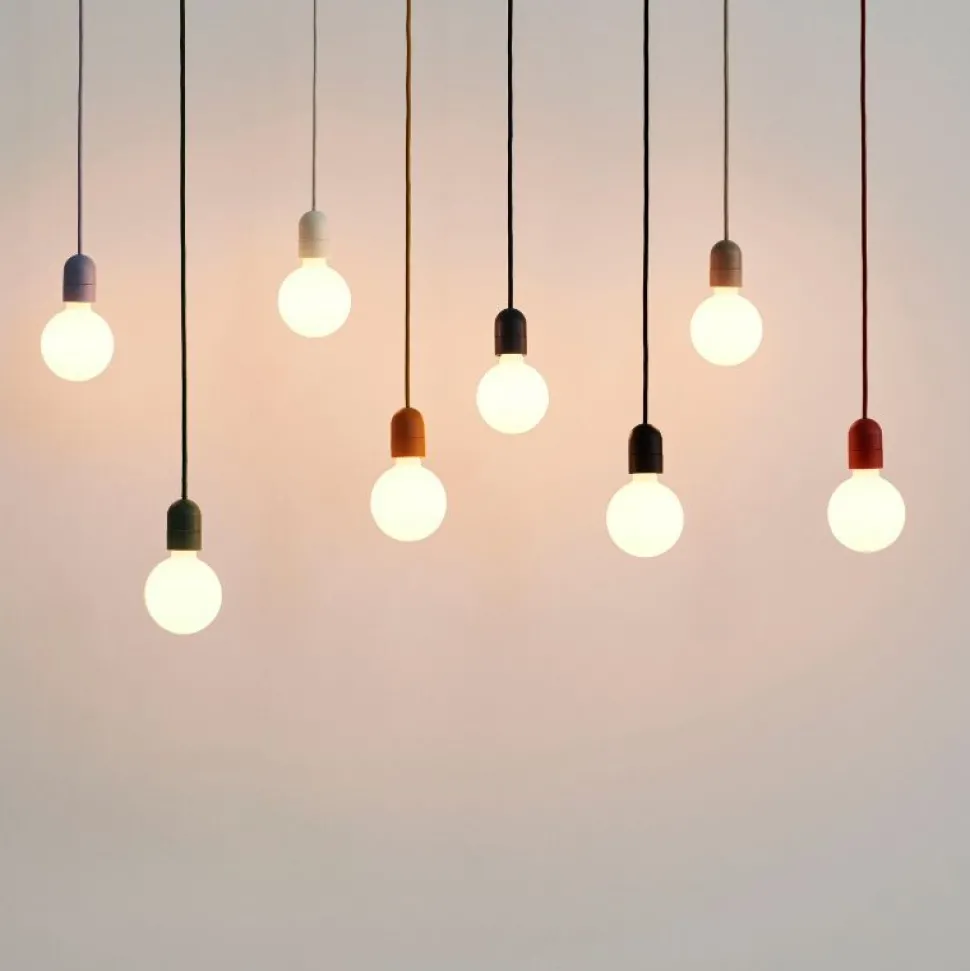 HAY Common Pendant Cord Set Soft Clay White