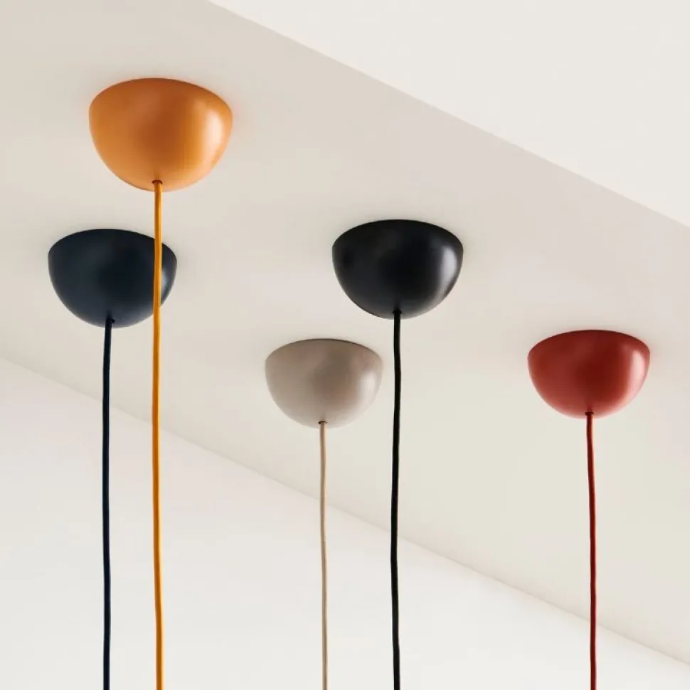 HAY Common Pendant Cord Set Soft Clay White