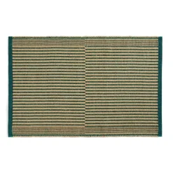 HAY Tapis Mat 60 x 95 Black & Green