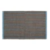 HAY Tapis Mat 60 x 95 Chestnut & Blue
