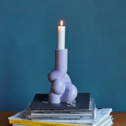 HAY W&S Candleholder Soft Lavender