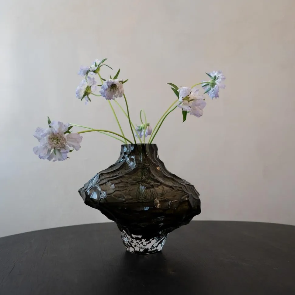 Hein Studio Canyon Vase Large New Smoke