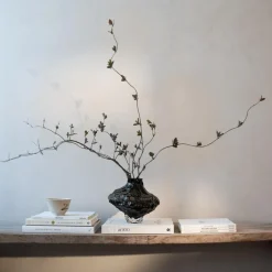 Hein Studio Canyon Vase Large New Smoke