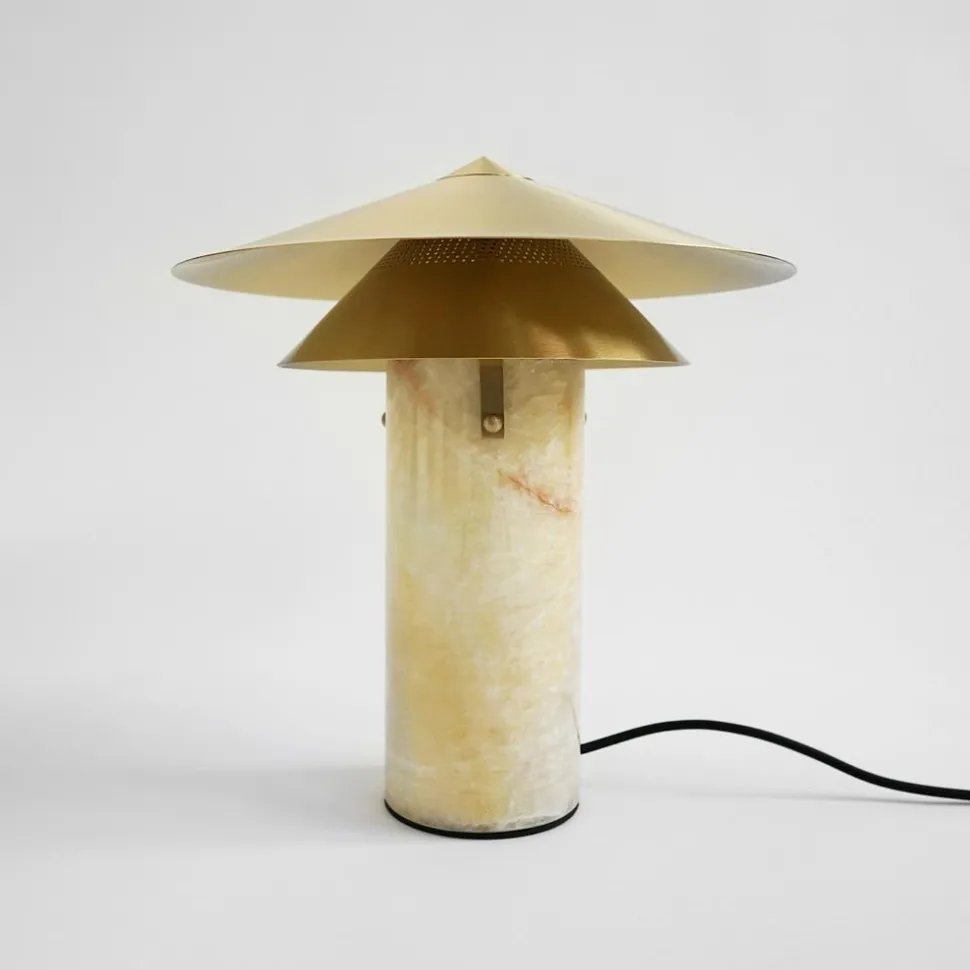 Hein Studio Meconopsis Onyx Table Lamp