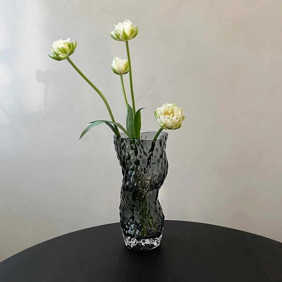 Hein Studio Ostrea Vase Midnight Blue