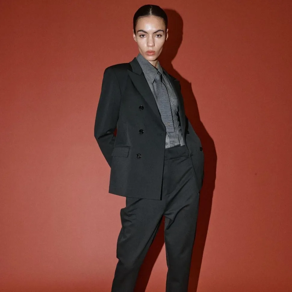 HEYANNO Desire Crew Blazer Black