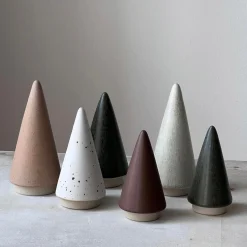 Julie Damhus Studio Juletræ Flat White (Lille, Mellem, Stor)