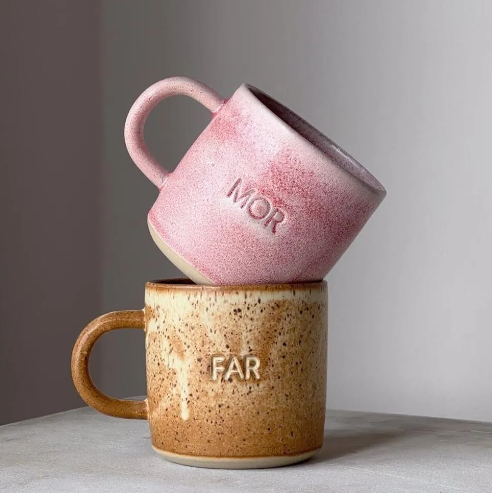 Julie Damhus Studio Oda Far Kop Brun