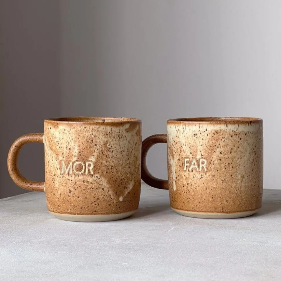 Julie Damhus Studio Oda Far Kop Brun