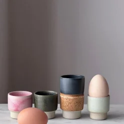 Julie Damhus Studio Oda Æggebæger Blå