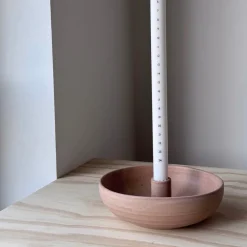 Julie Damhus Studio Oda Lysestage Skål Stor Beige