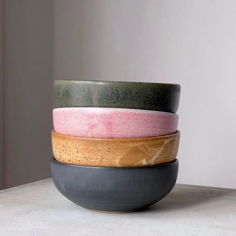 Julie Damhus Studio Oda Skål Lille Rosa