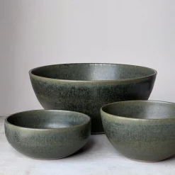 Julie Damhus Studio Oda Skål Mellem Grøn