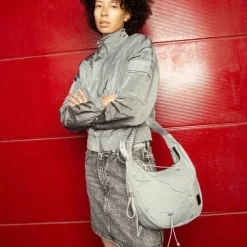 Kintobe Haze Cross-body Chrome Grey