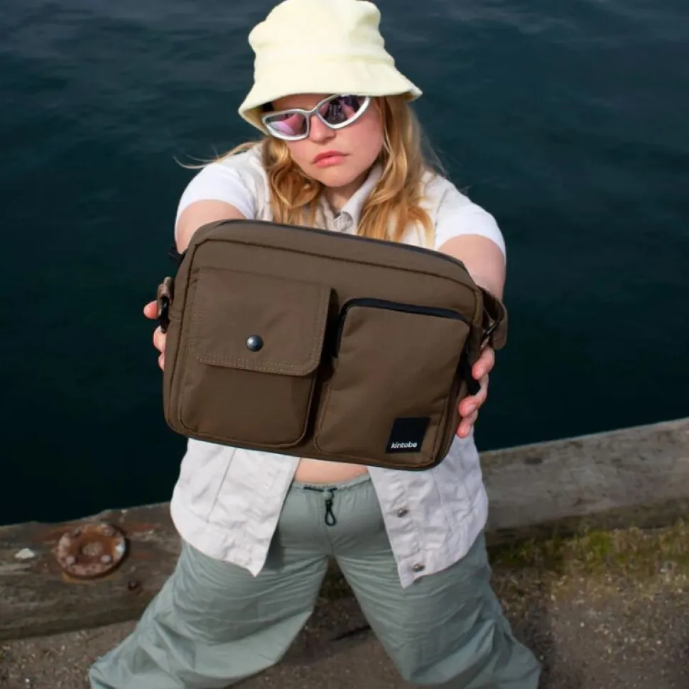 Kintobe MILES Crossbody Bag Earth Brown