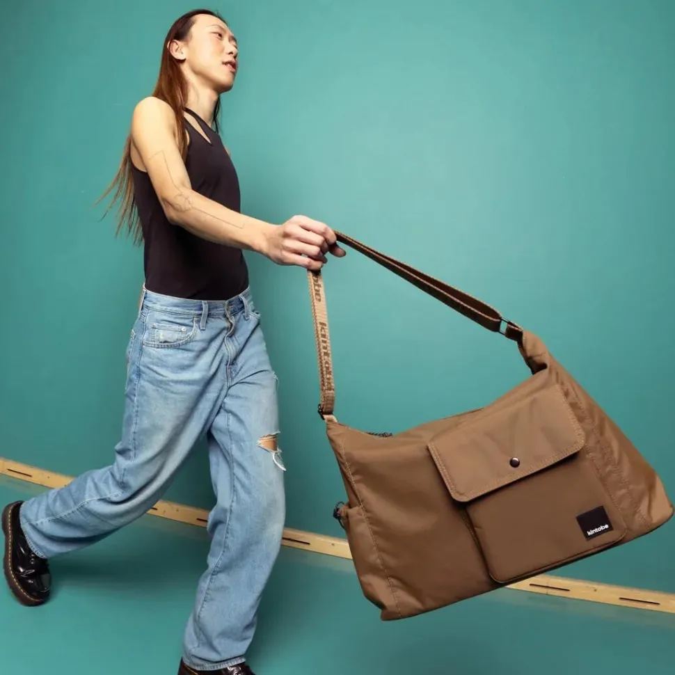 Kintobe MILO Crossbody Bag Earth Brown