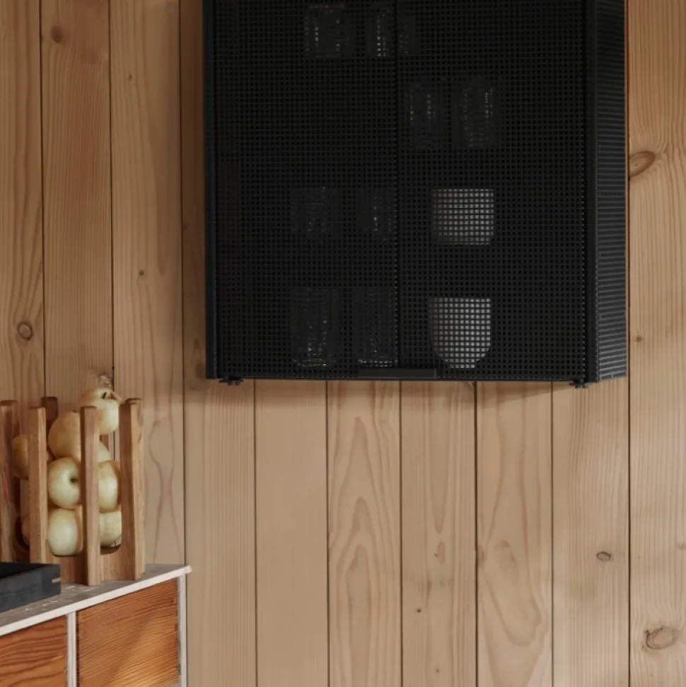 Kristina Dam Studio Column Bowl Warm Lacquered Oak