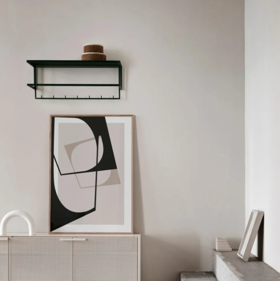 Kristina Dam Studio Grid Coat Hanger Black