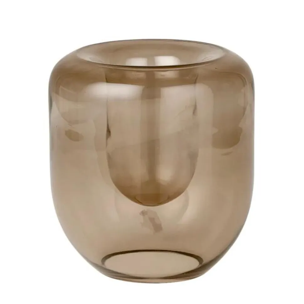 Kristina Dam Studio Opal Vase Small Brown Topaz