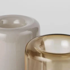 Kristina Dam Studio Opal Vase Large Brown Topaz