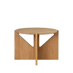 Kristina Dam Studio Simple Table Warm Lacquered Oak