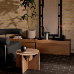 Kristina Dam Studio Simple Table Warm Lacquered Oak