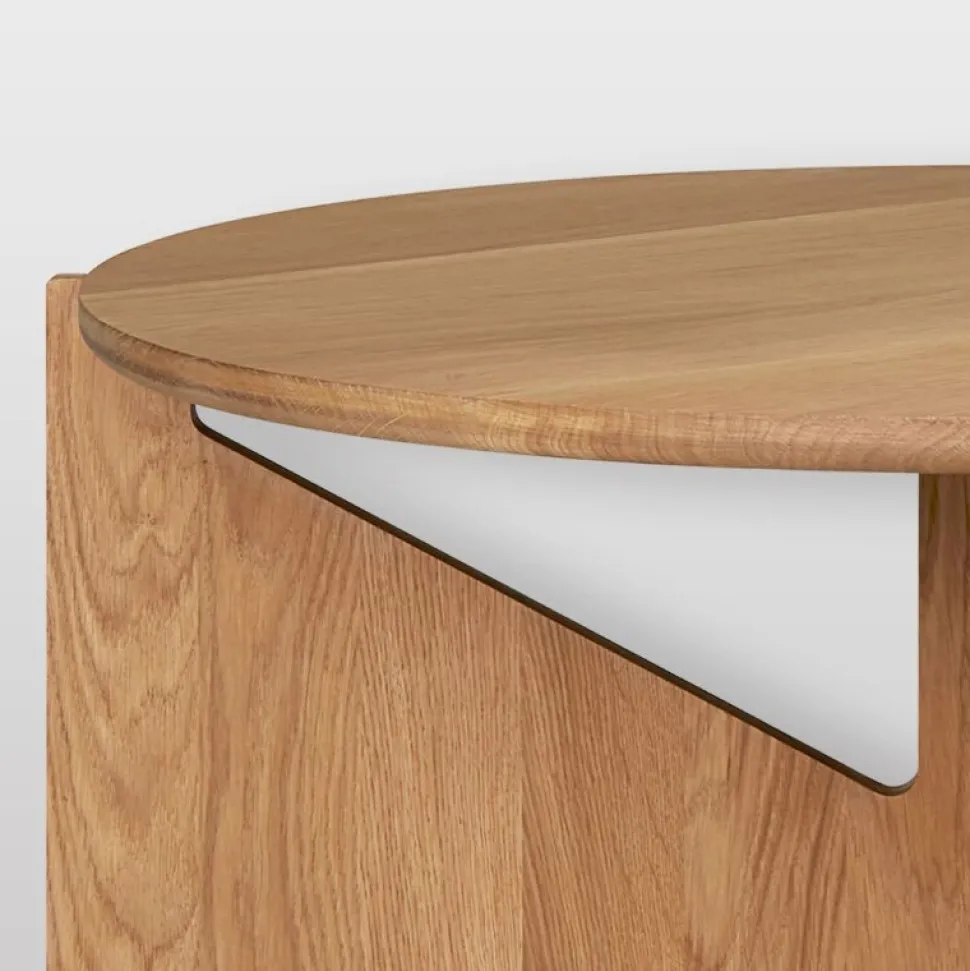 Kristina Dam Studio Simple XL Table Warm Lacquered Oak