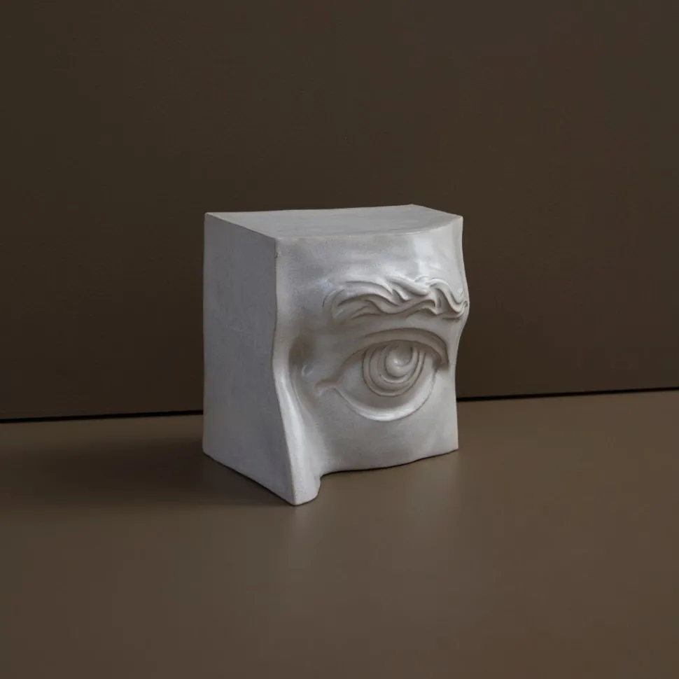 Laoru Laoru Bookend Left Eye Antique White