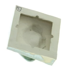 Laoru Laoru Left Ear Relief Copper Green