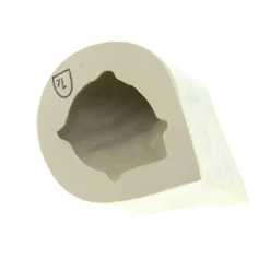 Laoru Laoru Rounded Eye Left Relief Crystal Green