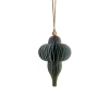 Lene Bjerre Design Paline Ornament Green/Silver No. 3