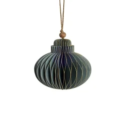 Lene Bjerre Design Paline Ornament Green/Silver No. 1