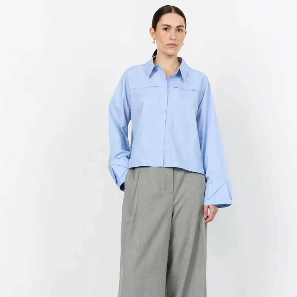 Leveté Room Kia 4 Shirt Light Blue