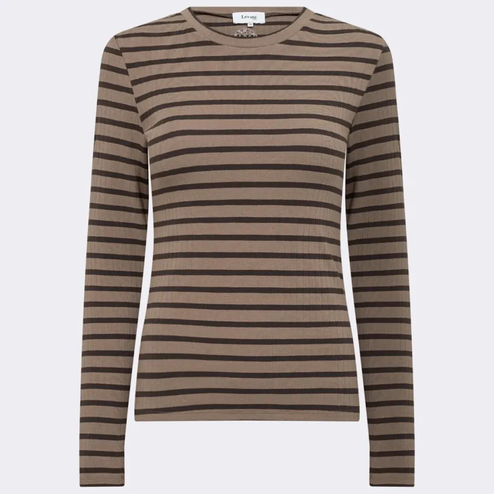 Leveté Room Neddie 2 T-shirt Dark Brown