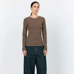 Leveté Room Neddie 2 T-shirt Dark Brown