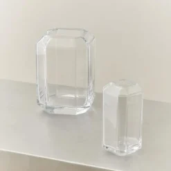 Louise Roe Jewel Vase Clear Medium