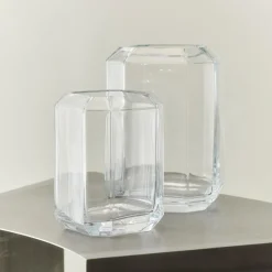 Louise Roe Jewel Vase Clear Medium