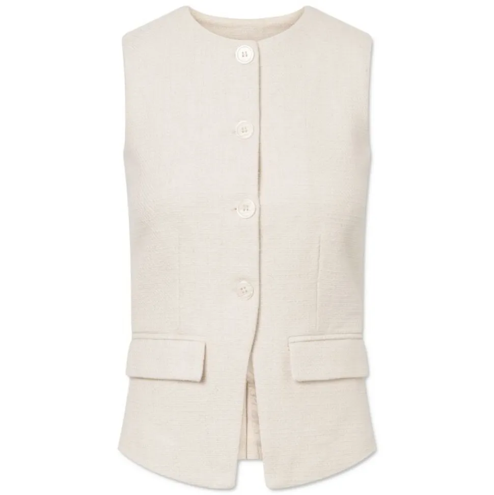 Lovechild Kendra Vest Creme