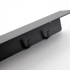 Meraki Bottle Hanger With Hooks Brushed Black