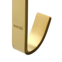 Meraki Hooks Thapsus Brushed Brass